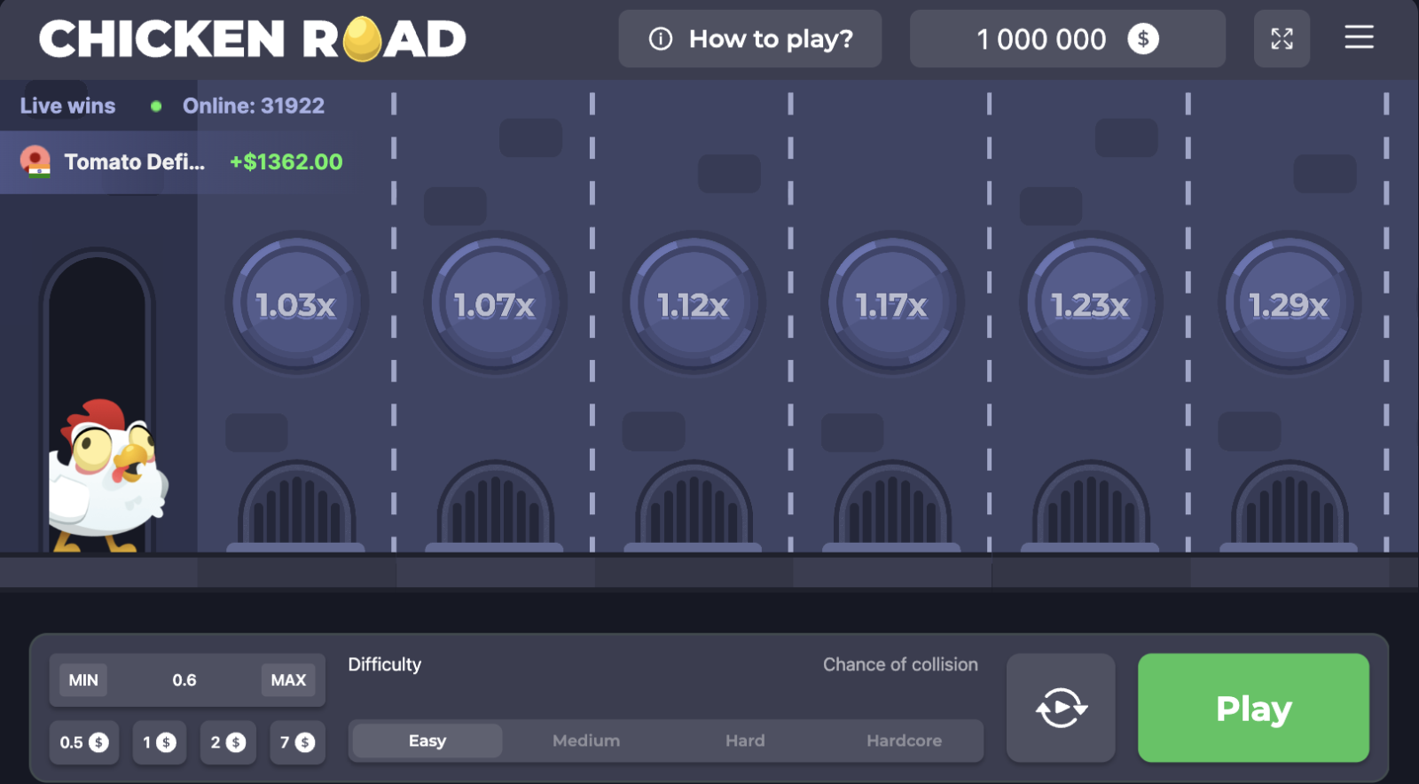 Chicken Road gameplay
